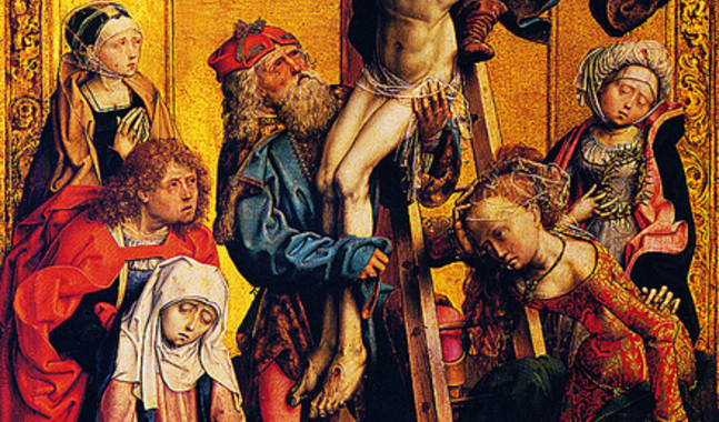 Nedtagandet av korset (Mästaren till St Bartolomeus altartavla)