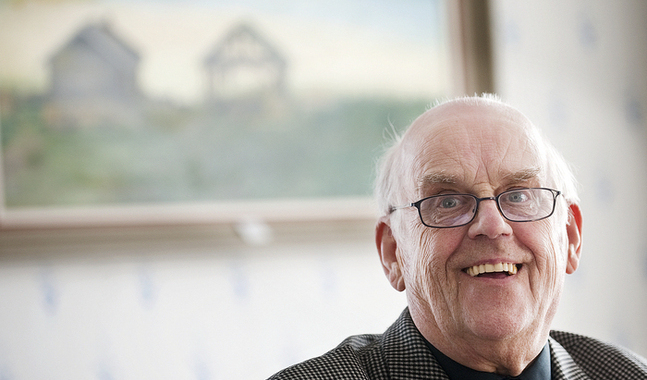 Tjänsten och spänsten är ledord i Erik Liljeströms memoarer. FOTO: Johan Sandberg 