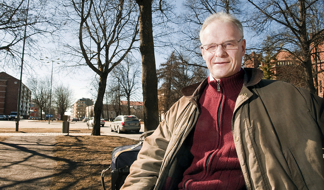 I väntan på att Gud ska uppenbara det nästa steget är Joel Norrvik trygg. FOTO: Johan Sandberg