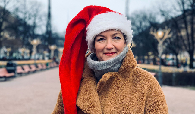 Julen bryter av mot vardagen och slitet. Därför känns den så viktig för många av oss, säger Maria Sundblom Lindberg. 