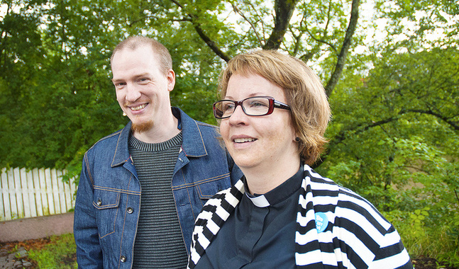 Patrik Hagman och Maria Wikstedt tror att vuxna behöver få träffa varann och prata om tro. 