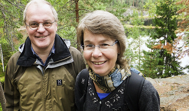 Torsten och Tua Sandell tar paus från sina jobb i Finland för att bli församlingsarbetare i Istanbuls lutherska kyrka. 