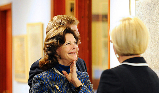 Drottning Silvia har profilerat sig som förkämpe för barns rätigheter. (foto: May Wikström)