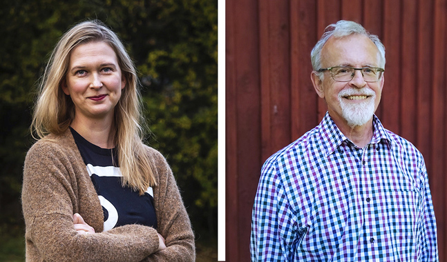 Linda Wahrman och Mikael Helenelund har åtagit sig att sköta om församlingsdemokratin – de är ombud för dem som vill kandidera i församlingsvalet i höst.