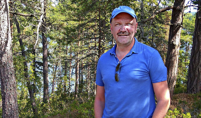 – Jag har varit så glad åt att få jobba i mina gamla hemknutar, säger Janne Sironen, född och uppvuxen i Vanda.