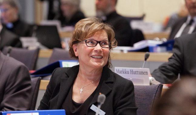 Saija Kuikka fick fler röster i viceordförandevalet än Katri Korolainen.
