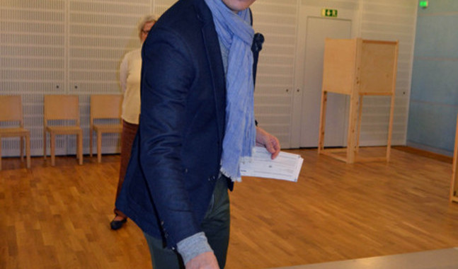 Alexander Stubb diskuterade tidigare i höst kyrka och samhälle med evangelisk-lutherska kyrkans ärkebiskop Kari Mäkinen. 