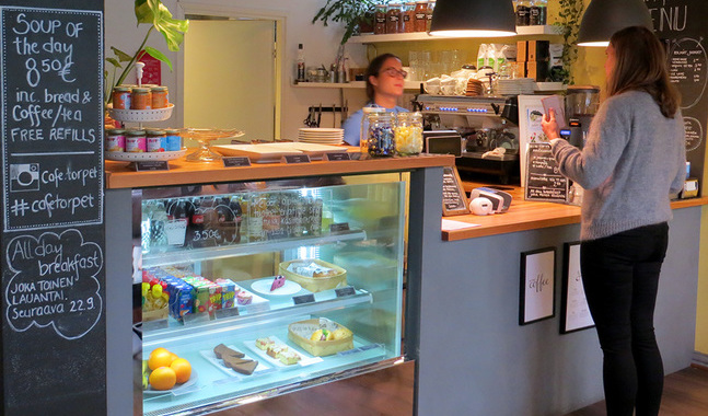 Café Torpet har beskrivits som ett vardagsrum där människor kan komma samman.