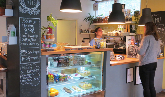Café Torpet i Haga i Helsingfors har varit särskilt omtyckt bland barnfamiljer.