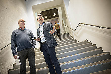 Mårten Björkgren och Kjell Herberts är två av de fem forskarna.