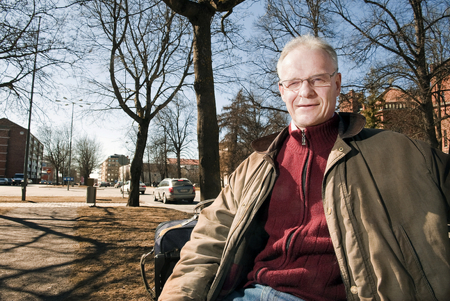 I väntan på att Gud ska uppenbara det nästa steget är Joel Norrvik trygg. FOTO: Johan Sandberg