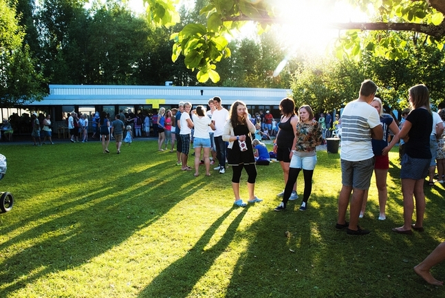 Pieksämäkilägret bjöd på fantastisk gemenskap och fartfyllt program. FOTO: Johan Myrskog