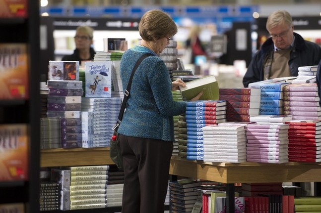 Bokmässan i Helsingfors ordnas varje år i slutet av oktober.