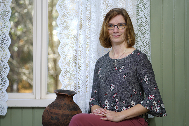 – Det finns en stark framtidstro i Närpes, säger Mikaela Björklund.
