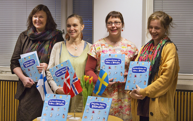 Anna-Mari Kaskinen, Monica Vikström-Jokela, Elina Warsta och Lena Frölander-Ulf hör till dem som medverkat till de finländska bidragen i bibeln. 