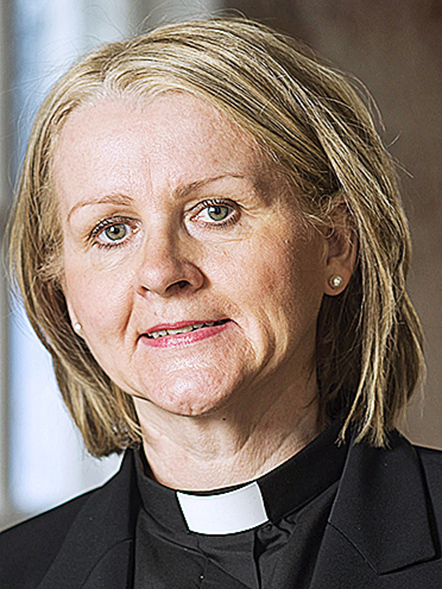 Ann-Mari Audas-Willman är kaplan i Närpes församling. Foto: Privat