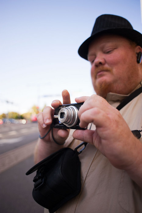 Fotografering är ett av Magnus Taxells intressen. Han fotar ”allt som kommer emot”. 