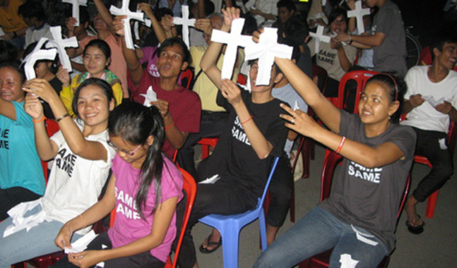 Sällskapet har stärkt sitt kyrkliga arbete i Asien. I Kambodja uppstod för ett par år sedan en liten, men aktiv luthersk kyrka, som tills vidare har två församlingar.