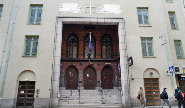 Lutherkyrkan i Helsingfors är numera nattklubb.