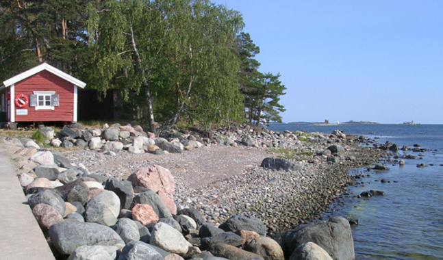 Lekholmen ligger i Helsingfors skärgård.