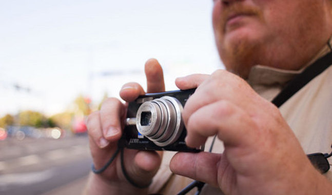 Fotografering är ett av Magnus Taxells intressen. Han fotar ”allt som kommer emot”. 