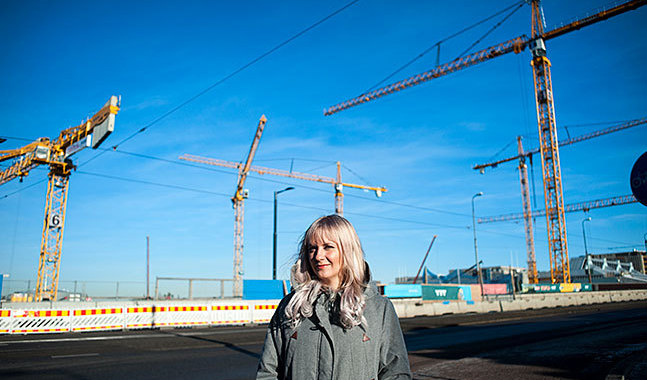 Pia Marttila
jobbar på Brotts-
offerjouren i Helsingfors. Kontoret finns 
i Böle.